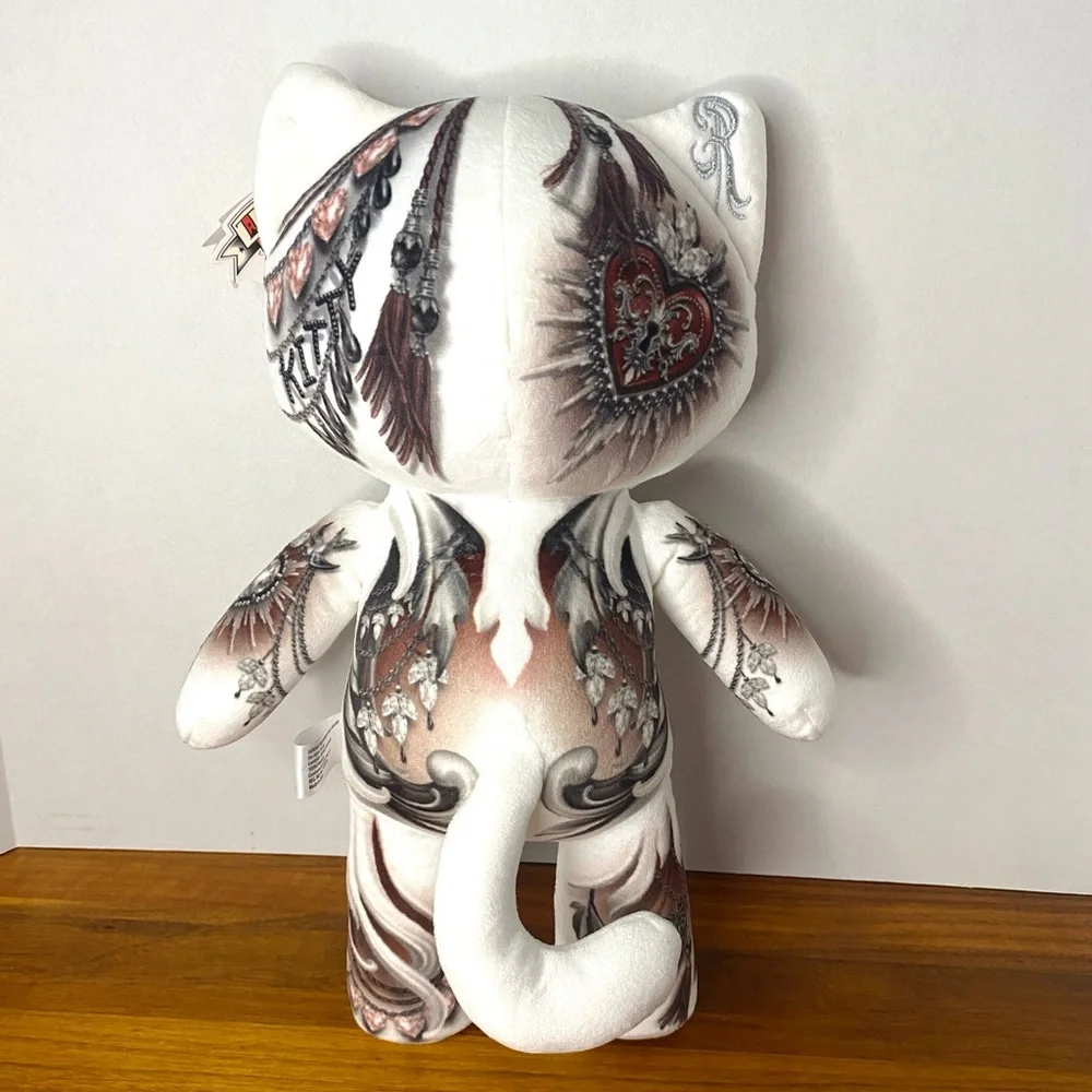 NWT Ryan Ashley Tattoo Zoo Omnia Plush Cat Clairvoyant Kitty HTF OOS Online New